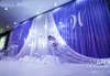 3M6m 10ft20ft Wedding Curtain Backdrops with yarn swag Stage Decorations Backdrop Wedding Props Ceiling Backdrop Marriage decora9662526