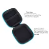 Headphone Bag Portable Mini Zipper Cover PU Leather Earphone Bag Protective USB Cable Organizer Portable Earbuds Pouch box