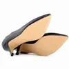 11 Colours Sexy Pointed Toe Middle High Heels Shoes Women Work Pumps New Less Platform Pumps