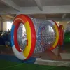 أسطوانة المياه zorbing أنبوب المياه المتداول الكرة كبير الإنسان الهامستر عجلة نفخ ألعاب 2.4 متر 2.6 متر 3 متر مع البريد مجانا