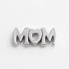 20pc Top Alloy Metal Charms Moon Shape Mom Floating Family Charms Fit 30mm Magnetic Glass Locket2590219