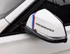 M Tricolor Espelho retrovisor adesivos de vinil decalque corpo Do Carro Adesivo decorativo reflexivo para BMW série 1,2,3,4,5,7 3GT x1X3x4X5X6