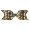 Wholesale- Baby Girl Kids Sequin Bowknot Bow Hair Clip Sweet Glitter Hair Bow Clips Sequin Europe Baby Headdress Accessories1