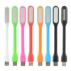 Гибкая USB -светодиодная лампа 5 В 12 Вт Портативный USB Light Light Light с USB для мощности Bank Computer Bendable Mini Slim Lamp6145911