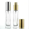 20ml Glass Perfume Bottle Perfume Spray Bottle Clear Cosmetic Bottles Empty Parfum Packaging Bottle fast shipping F20171251