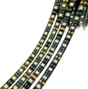 Nowy Przyjeżdża Black PCB LED Strip 5050 IP20 Non-Waterproof IP65 Wodoodporna DC12V 60ED / M 5M Roll Elastyczna LED LED Light