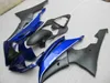 Injectie Molding Fairing Kit voor Yamaha YZF R6 08 09-15 Zwart Blue Backings Set YZFR6 2008-2015 OT01