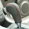 Крышки передач для Chevrolet Chevy Cruze 2009~2015 Captiva автоматическая коробка передач натуральная кожа ручной работы обложка DIY стайлинга автомобилей аксессуары