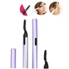 Wholesale- New Mini Pen Style Electric Heated Eyelash Eye Lashes Curler Long Lasting Makeup Kit free shipping