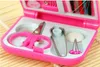 100pcs Portable Travel Sewing Kits Box Needle Threads Scissor Thimble Home Tools