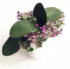 Mazzo di foglie di orchidea Foglia di phalaenopsis Lunghezza 28 cm Farfalla artificiale Foglie di orchidea Pianta verde Matrimonio Natale Decorazioni per la casa