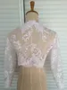 New Arrival Bridal Wraps 3/4 Sleeves Bridal Coat Lace Jackets Wedding Capes Wraps Bolero Jacket Wedding Dress Wraps