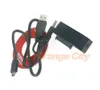 Ny svart för Xbox360 Slim USB HDD Hard Drive Transfer Data Sync Cable Kit 4 för Xbox 360 Slim2672947