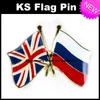 UK Jack Russie drapeau d'amitié drapeau drapeau Pin 10pcs beaucoup Livraison gratuite 0003