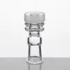 Opaque Quartz Nail Domeless with Full Frosted Quartz Dish/ Bowl/ Carb cap 10mm 14.4mm 18.8mm male female High Educated banger nail