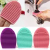 Siliconen make-up reinigingsborstels make-up wasborstel scrubber bord cosmetische reinigingsborstels