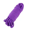 10 meter långt tjockt starkt bomullsrepfetisch Sex Restraint Bondage Ropes Harness Flirting SM Vuxen Game Sex Toys For Couples8545575