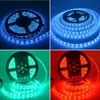 25M 5m/roll Led Strip Light RGB 5050 SMD Flexible Waterproof + 44Key Remote+5A Power Supply Outdoor strip can use directly