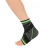 Sports Ankle Brace Support Elastic Adjustable Compression Strap Foot Protector for Stabilizing Swelling Reduction Outdoor Accessory