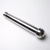 Newest Aluminum Anal douche shower butt plug,Anus cleaner enemator with 3 style head Plug ,Enema Anal butt Cleaning sex toys products