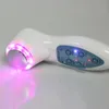 Photon Föryngring PDT LED Light Therapy 3MHz Ultrasonic Facial Massager Anti-Age Hem Använd skönhetsinstrument Hudvårdsverktyg