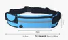 Utomhus Running Waist Bag Vattentät Mobiltelefon Hållare Jogging Belt Bukväska Kvinnor Gym Fitnessväska Lady Sport Tillbehör