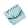 Portefeuille court femme automne nouveau japon corée simple petite tendance fraîche mode couleur unie multi-carte mini sac à main