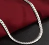 2017 nova moda colar banhado a prata jóias masculinas colar banhado a prata g207326v