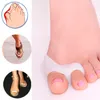 1 Pair Gel Silikonowy Korektor Bunion Juanety Hallux Valgus Pro Big Toe Separatory Separatory prostownicy Spreader Pro Massager