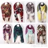 Factory Price Wholesale Blanket Oversized Tartan Scarf Wrap Shawl Plaid Cozy Checked Pashmina Women Hot Many Designs Mix DHL Free