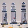 クリエイティブギフト地中海鉄灯台家具リビングルーム装飾ランプ電子バー装飾6603605