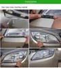 Оптовая продажа автомобилей Авто декоративные гибкие светодиодные полосы водонепроницаемый 12 В 30 см 15SMD автомобилей светодиодные фары дневного света автомобиля светодиодные полосы DRL свет