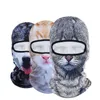 Venda quente 2017 3d boné cão animal ao ar livre esportes bicicleta ciclismo máscaras de motocicleta capa de esqui chapéu véu Balaclava UV full face máscara