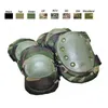 Camo Gear Protetive Airsoft Kneepads Tactical Kotes Knee Pads Esportes ao ar livre Hunting Paintball Shooting No13-001