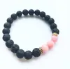 Helt ny natursten vulkanisk sten kejsare sten turkos armband fb255 mix ordning 20 stycken mycket charm armband