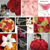 12 pz/pacco Strass Picks Wedding Prom Sposa Corsage Bouquet Accessori