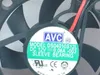 AVC DS04010S12L-003 DC 12 V 0.08A, 2-wire 2-pin konnektör 60mm, 40x40x10mm Sunucu Kare fan