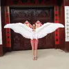 Trasporto libero di SME La piuma bianca di grandi dimensioni di angelo ali le belle ali di fata rosse della rosa rifornimenti di prestazione della fase