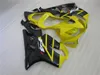 Injektionsgjutning Bodywork Fairing Kit för Honda CBR600 F4I 01 02 03 Gula svarta Fairings Set CBR600F4I 2001 2002 2003
