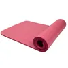Оптово-красочный коврик для йоги для фитнеса не скольжение для мужчин девушка тренажерный зал спортивный танец потерять вес складные коврики коврики 10 мм 5 цвет