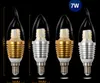 Wit E12 E27 E14 Vlam Hoge Power LED Kroonluchter Kaarslicht Filament Bulb Lamp LED-licht