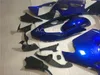 3 kostenlose Geschenke für Honda CBR1100XX CBR1100 XX 97 98 99 00 01 02 03 04 05 06 07 1997 2000 2005 2007 ABS Motorradverkleidung Blau AW2