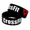 1PC The Box CrossFit Silicone Wristband 1 Inch Wide Black Soft And Flexible A Great for Sport Gift