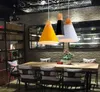 Nordic LED Pendant Lights Matsal Hängande lampa Modern Färgrik Restaurang Kök Kaffe Sovrum Trä Island Belysning