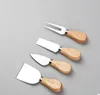 50 set 4 pezzi / set coltelli Bard Set manico in quercia Kit coltello da formaggio Utensili da cucina Accessori utili