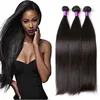 Nerts Braziliaanse Straight Human Virgin Haar Weeft 100 g/stk 3 stks/partij Dubbele Inslagen Natuurlijke Zwarte Kleur Human Remy Hair Extensions