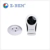 100 % Original Z-BEN Mini-WLAN-IP-Kamera 720P HD Smart P2P Babyphone CCTV-Überwachungskamera 180-Grad-Panorama-Fisheye-Objektiv Zwei-Wege-Audio