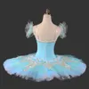 Girls Ballet Dresses Professional Ballet Tutu för Competition Classical Stage Performance Costumes LD0018