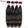 Billiga Fastyle Indiska Straight Hair Weave Förlängning Obehandlad Brasiliansk Peruansk Malaysisk Mink Virgin Mänsklig Hår Buntar Super Quality