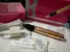 Recahrgable gold Electric Auto Derma Pen Therapy Stamp Anti-aging Facial Micro Needles dermapen elettrico Con 5 livelli